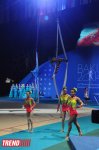 Bakıda bədii gimnastika üzrə Avropa çempionatının bağlanış mərasimi keçirilib (FOTO)(VİDEO)