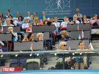 Azerbaijani gymnast wins 2nd place in individual performances with hoop (PHOTO)