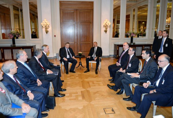 President Ilham Aliyev met with Deputy Prime Minister, Minister of Foreign Affairs of Greece Evangelos Venizelos