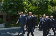 Президент Азербайджана встретился с премьер-министром Греции (ФОТО)