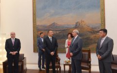 President Ilham Aliyev met with Speaker of the Hellenic Parliament Vangelis Meimarakis