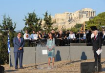 Первой леди Азербайджана вручена специальная почетная награда Olympic Excellence Международной олимпийской академии в Афинах (ФОТО)