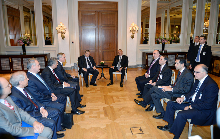 President Ilham Aliyev met with Deputy Prime Minister, Minister of Foreign Affairs of Greece Evangelos Venizelos