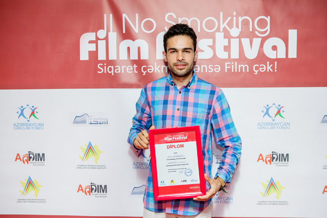 В Баку прошел гала-вечер победителей второго фестиваля фильмов "No Smoking!" (ВИДЕО-ФОТО)