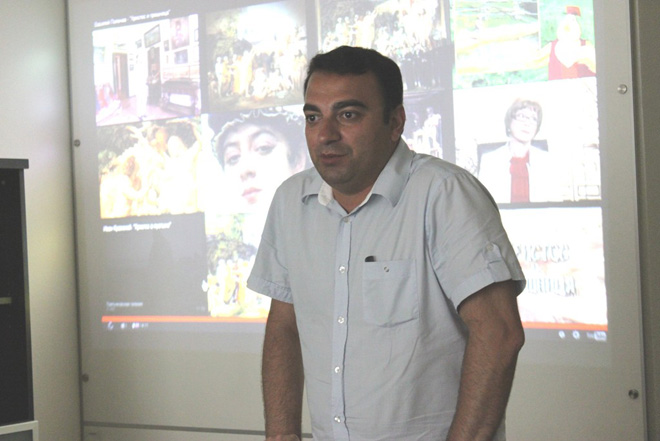 В Баку состоялся лекторий о творчестве русского художника Василия Поленова (ФОТО)