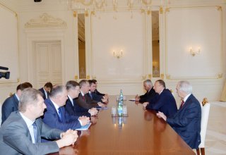 Azerbaijani president receives Russian deputy prime minister