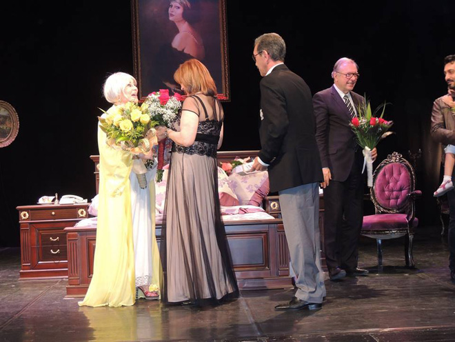 Потрясающий бенефис Амалии Панаховой в премьере "Игры женщин" по пьесе Кшиштофа Занусси (ФОТО)