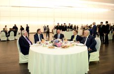 Dinner hosted in honor of OSCE PA session participants on behalf of President Ilham Aliyev