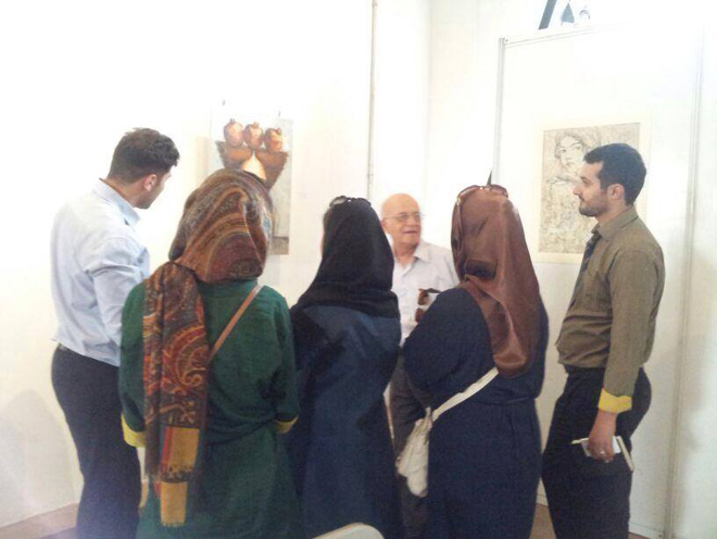 Работы азербайджанских художников, Пабло Пикассо, Сальвадора Дали на  выставке в Иране (ФОТО)