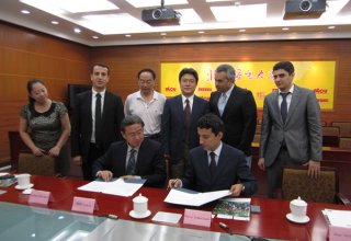 Университет АДА и Пекинский университет языка и культуры  подписали меморандум о взаимопонимании (ФОТО)