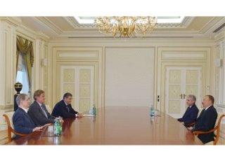 Azerbaijani president receives secretary-general of European People’s Party