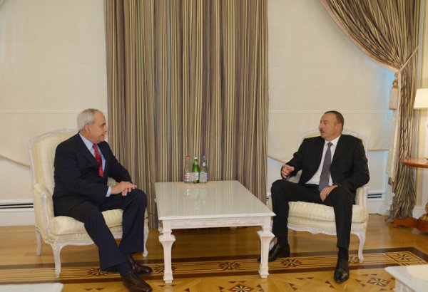 Azerbaijani president receives general manager of NATO Support Agency