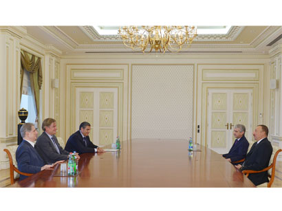 Azerbaijani president receives secretary-general of European People’s Party