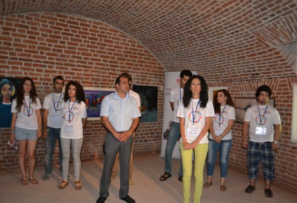 В Лянкяране состоялось открытие выставки в рамках "Azerbaijan Art Festival - 2014" (ФОТО)