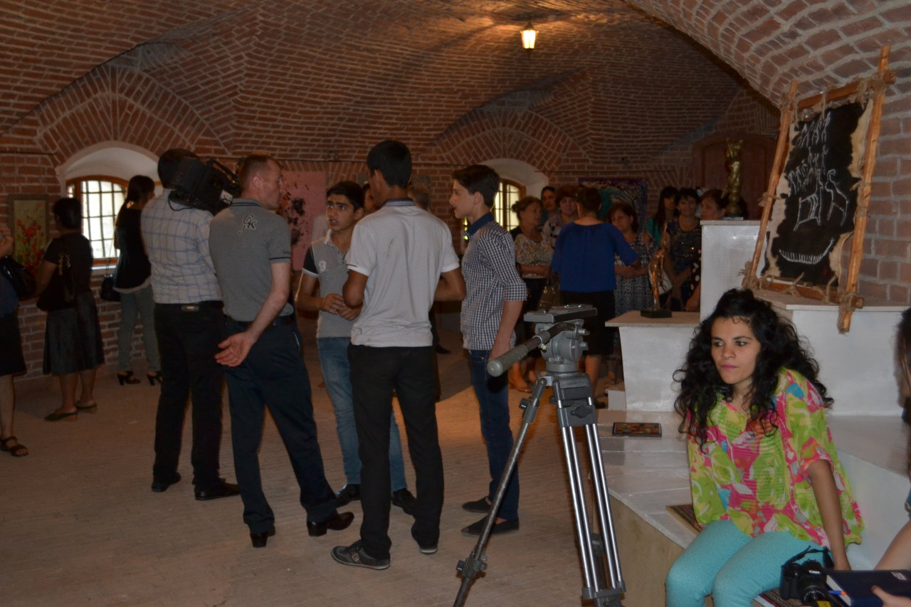 В Лянкяране состоялось открытие выставки в рамках "Azerbaijan Art Festival - 2014" (ФОТО)