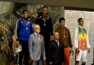 Yeniyetmə güləşçilərimiz Dünya çempionatının ilk günündə bir medal qazanıb