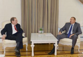 President Aliyev receives outgoing U.S. ambassador to Azerbaijan