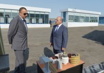 Президент Азербайджана принял участие в открытии Сураханской солнечной электростанции (ФОТО)