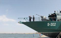 President Aliyev attends opening of new shipyard of State Border Service's Coast Guard