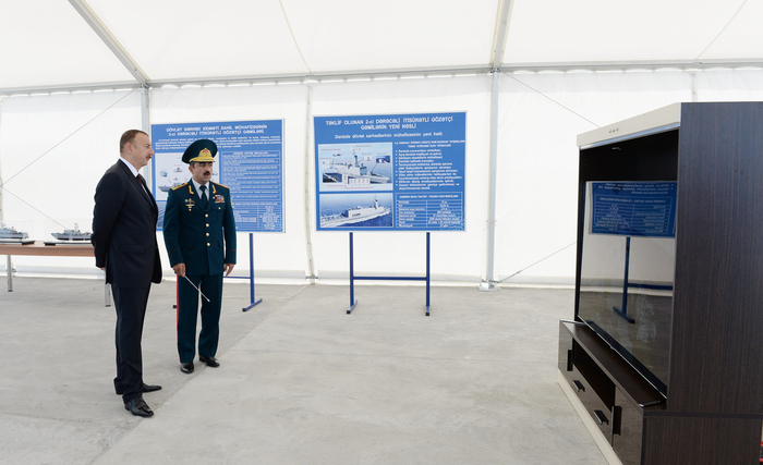 President Aliyev attends opening of new shipyard of State Border Service's Coast Guard