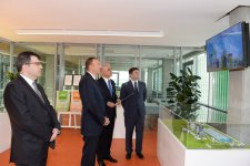 Prezident İlham Əliyev "Norm" sement zavodunun açılışında iştirak edib (FOTO)