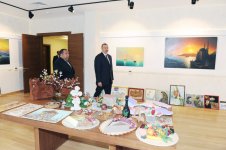 Azerbaijani president attends opening of Heydar Aliyev Center in Khizi