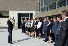 Prezident İlham Əliyev Xızıda Heydər Əliyev Mərkəzinin açılışında iştirak edib (FOTO)