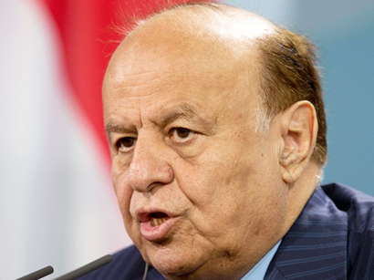 Hadi leaves Aden for Arab League summit in Egypt