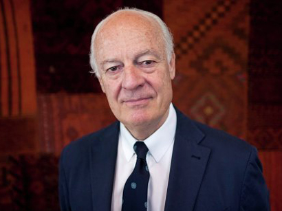De Mistura to meet with Syrian FM in Damascus on Sunday