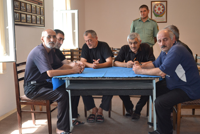 Среди заключенных в Азербайджане стартовал проект по интеллектуальным играм (ФОТО)