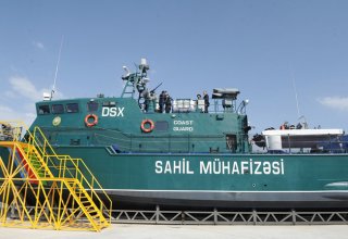 Для Береговой охраны Госпогранслужбы Азербайджана построены сторожевые суда
