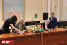 Музеи Азербайджана и Беларуси подписали договор о сотрудничестве (ФОТО)