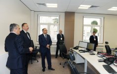 Президент Азербайджана ознакомился с новым административным зданием Министерства финансов (ФОТО)