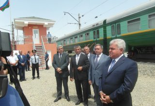 В Азербайджане сдан в эксплуатацию второй железнодорожный мост через Куру (ФОТО)