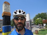 Известный велопутешественник Рамиль Зиядов доехал до Бухареста (ФОТО)