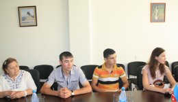 В  Азербайджане находится делегация российской молодежи (ФОТО)