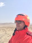 Паралимпиец Кямал Мамедов учится летать на параплане (ФОТО)