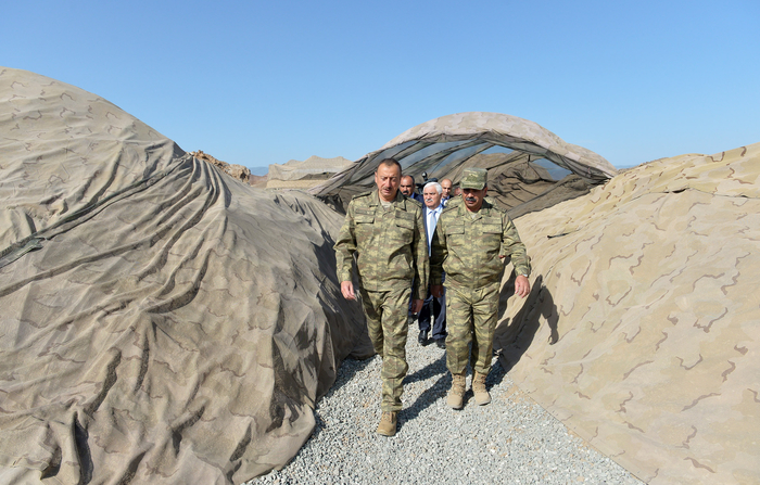 Президент Ильхам Алиев: Сегодня азербайджанская армия способна уничтожить любой объект в Нагорном Карабахе (ФОТО)