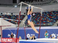 В Баку определились победители первого дня соревнований по спортивной гимнастике, акробатике и тамблингу (ФОТО)