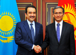Премьер-министры Кыргызстана и Казахстана обсудили сотрудничество