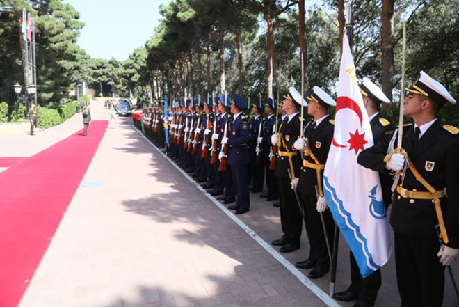В Баку обсудили военное сотрудничество между Азербайджаном и Латвией (ФОТО)