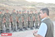 Azerbaijani army officer: Enemy has serious concerns (PHOTO)