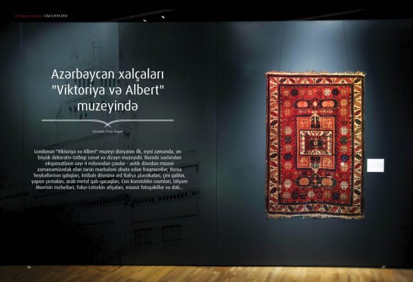 "Azər-İlmə" исследует азербайджанские ковры, находящиеся в российском музее