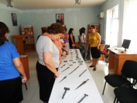 В Лянкяране организована выставка отреставрированных экспонатов Историко-краеведческого музея (ФОТО)