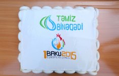 В Баку прошел субботник в поддержку проекта "Təmiz Binəqədi" (ФОТО)