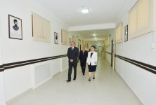 Azerbaijani president reviewed School and Lyceum Complex under Baku Slavic University