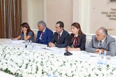 В Бинагадинском районе Баку состоялась встреча с представителями религиозных общин (ФОТО)
