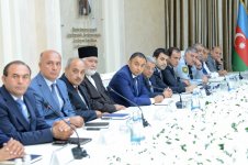 В Бинагадинском районе Баку состоялась встреча с представителями религиозных общин (ФОТО)