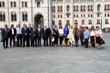 Азербайджанцы в Венгрии: встреча в древнем здании Орсагхаз (ФОТО, часть 1)