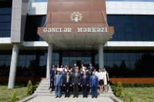 Президент Азербайджана принял участие в открытии Центра молодежи в Бейлагане (ФОТО)